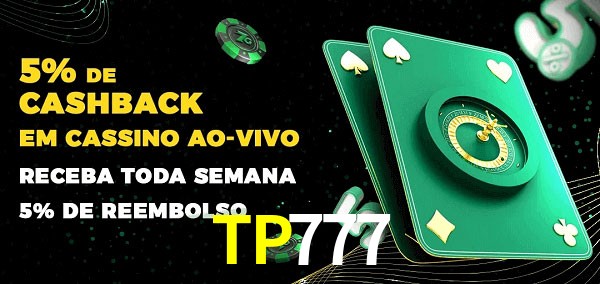 Promoções do cassino ao Vivo TP777